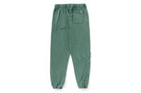 VINTAGE WASHED COLLEGE PATCH SWEATPANTS MENS