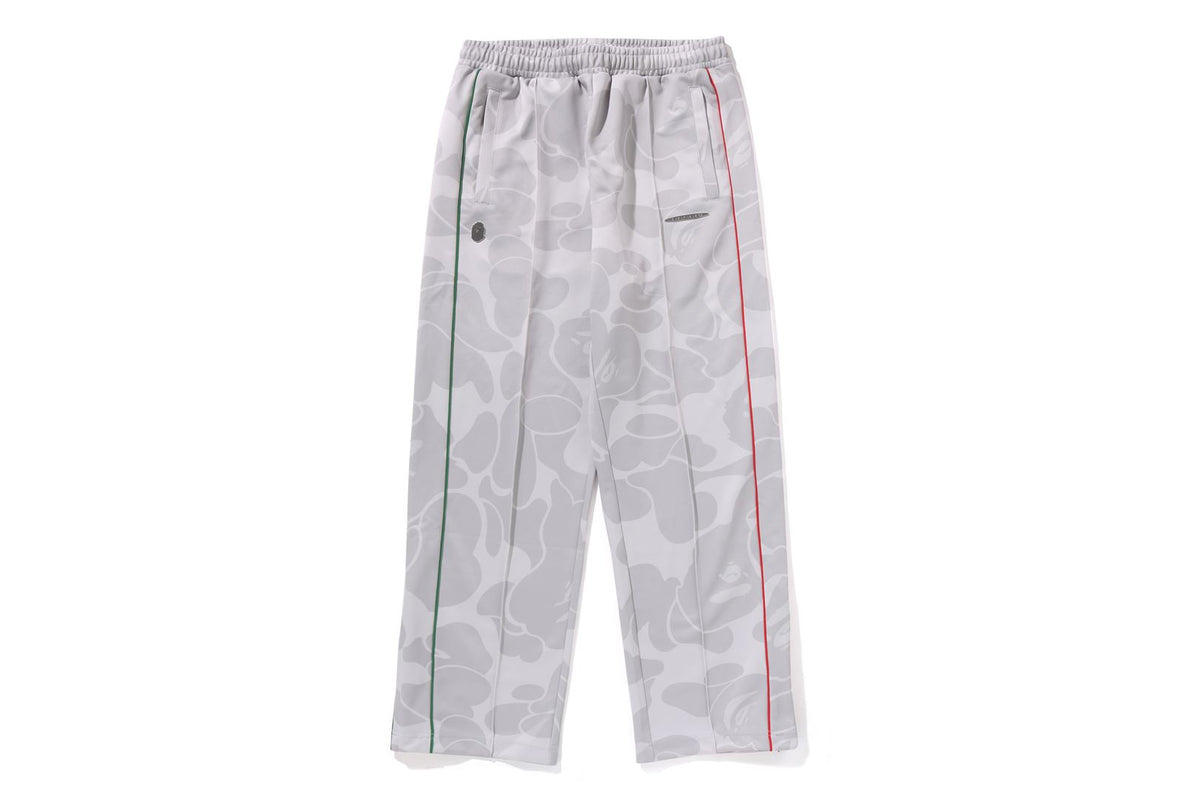 BAPE X PAGANI SOLID CAMO LOGO RELAXED FIT TRACK PANTS