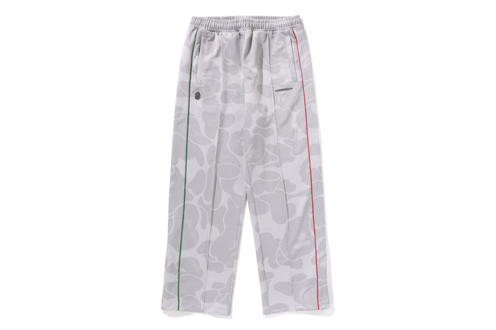 BAPE X PAGANI SOLID CAMO LOGO RELAXED FIT TRACK PANTS