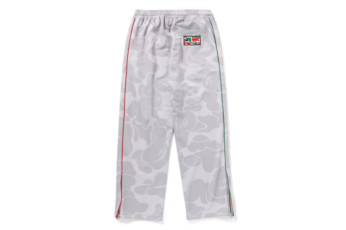 BAPE X PAGANI SOLID CAMO LOGO RELAXED FIT TRACK PANTS