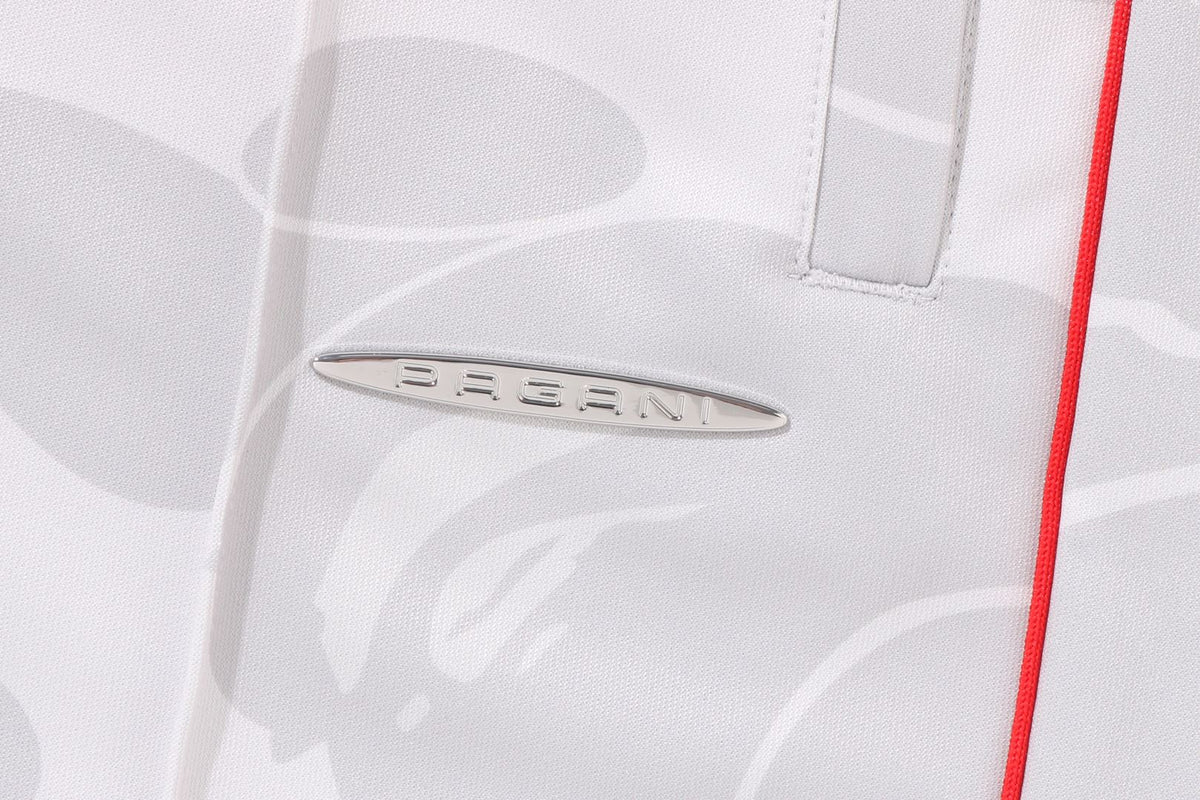 BAPE X PAGANI SOLID CAMO LOGO RELAXED FIT TRACK PANTS