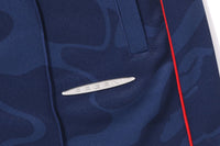 BAPE X PAGANI SOLID CAMO LOGO RELAXED FIT TRACK PANTS