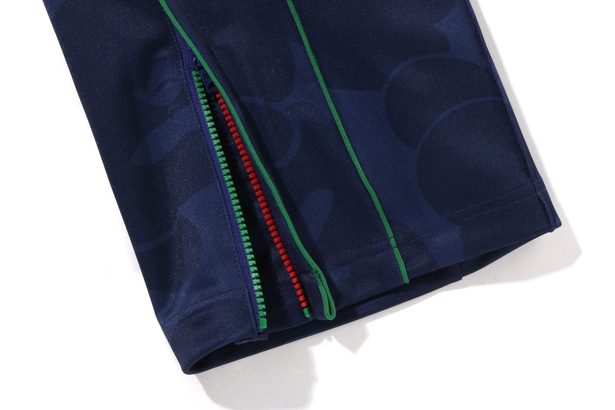 BAPE X PAGANI SOLID CAMO LOGO RELAXED FIT TRACK PANTS