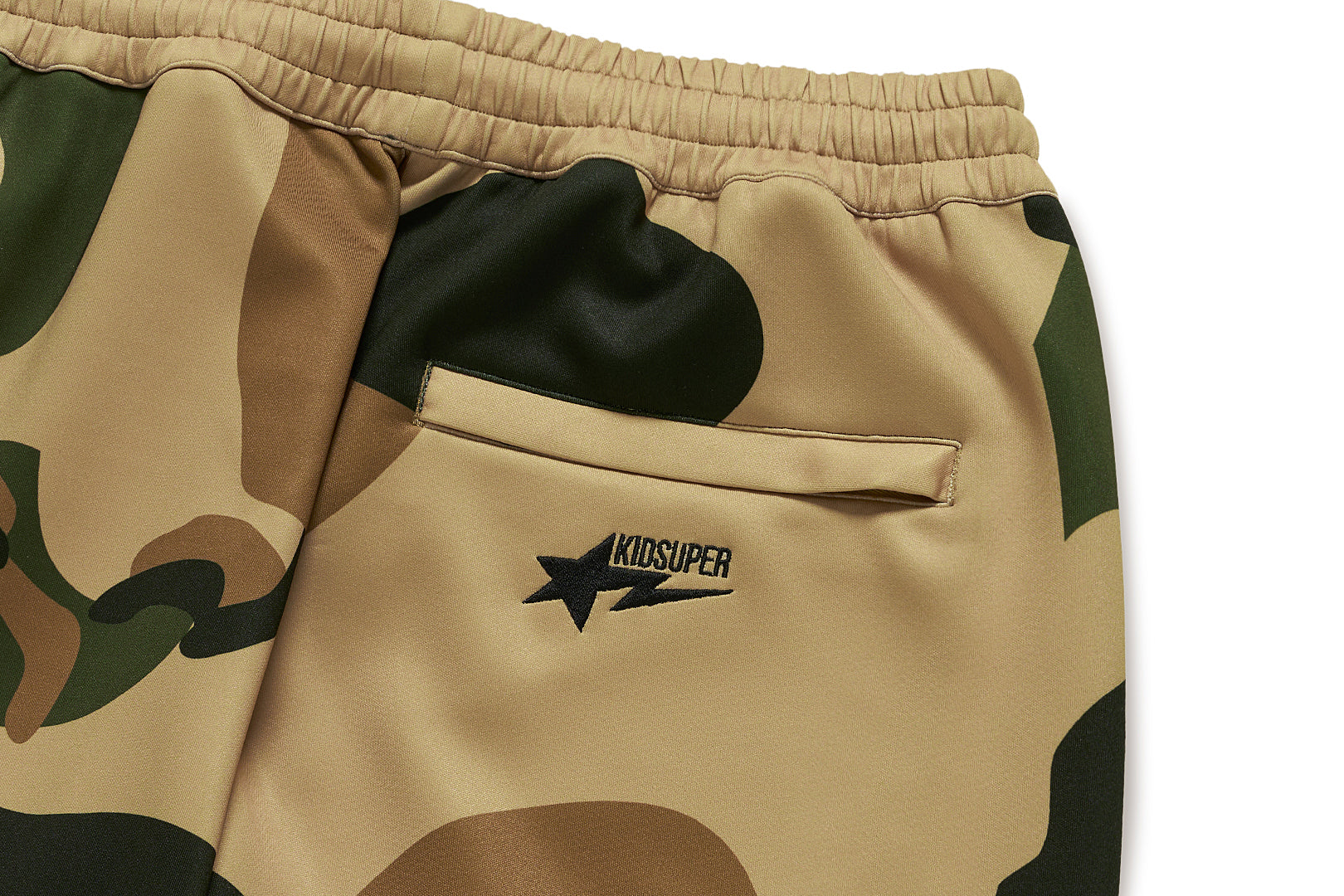 BAPE X KIDSUPER PATCHWORK TRACKPANTS – eu.bape.com