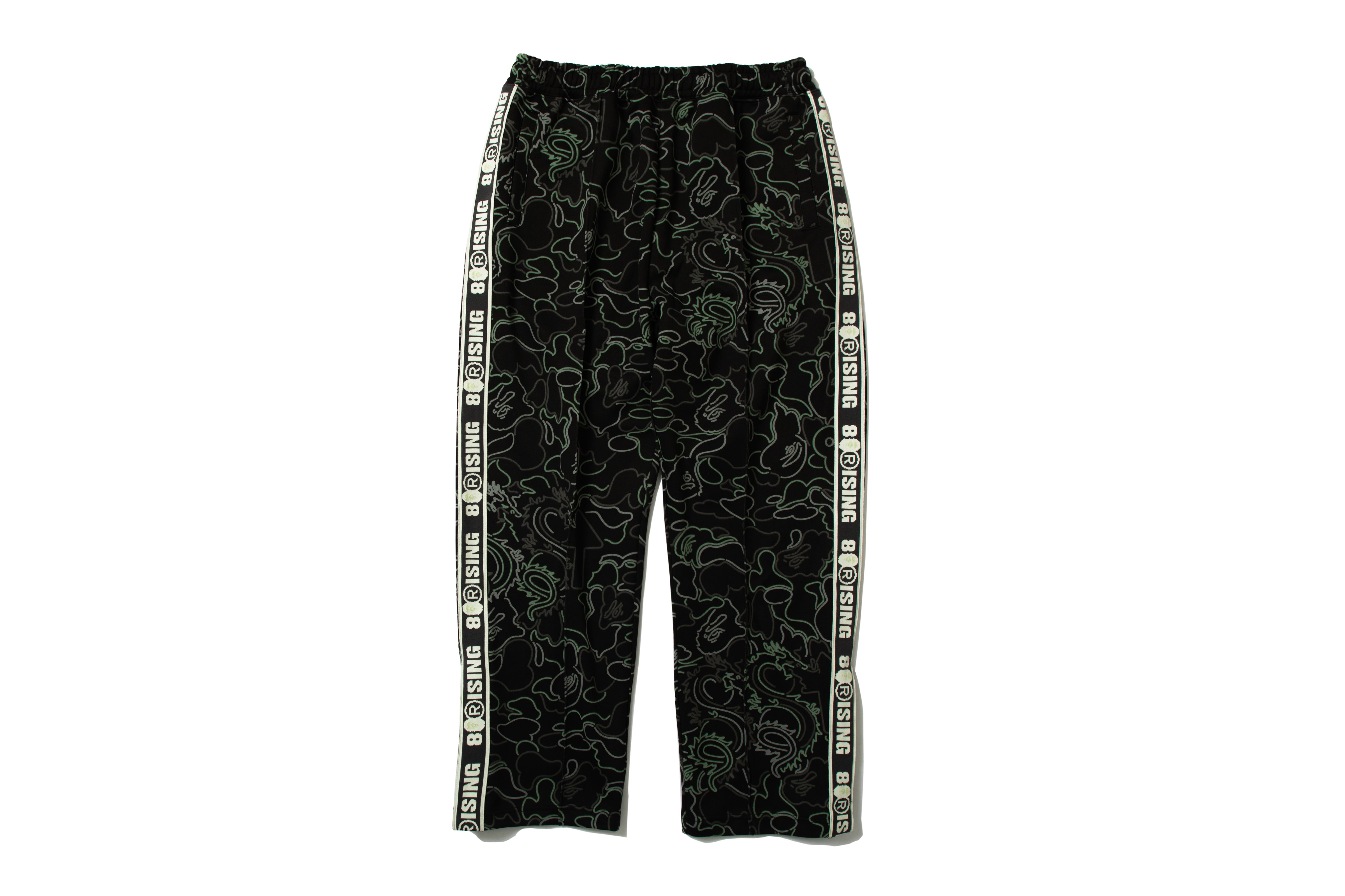 BAPE X 88RISING GLOW IN THE DARK CAMO TRACK PANTS – eu.bape.com