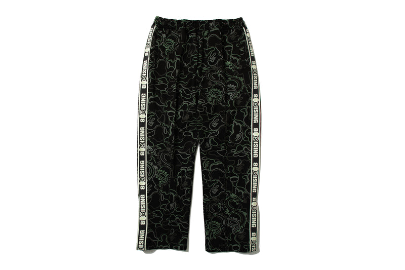 BAPE X 88RISING GLOW IN THE DARK CAMO TRACK PANTS