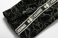 BAPE X 88RISING GLOW IN THE DARK CAMO TRACK PANTS