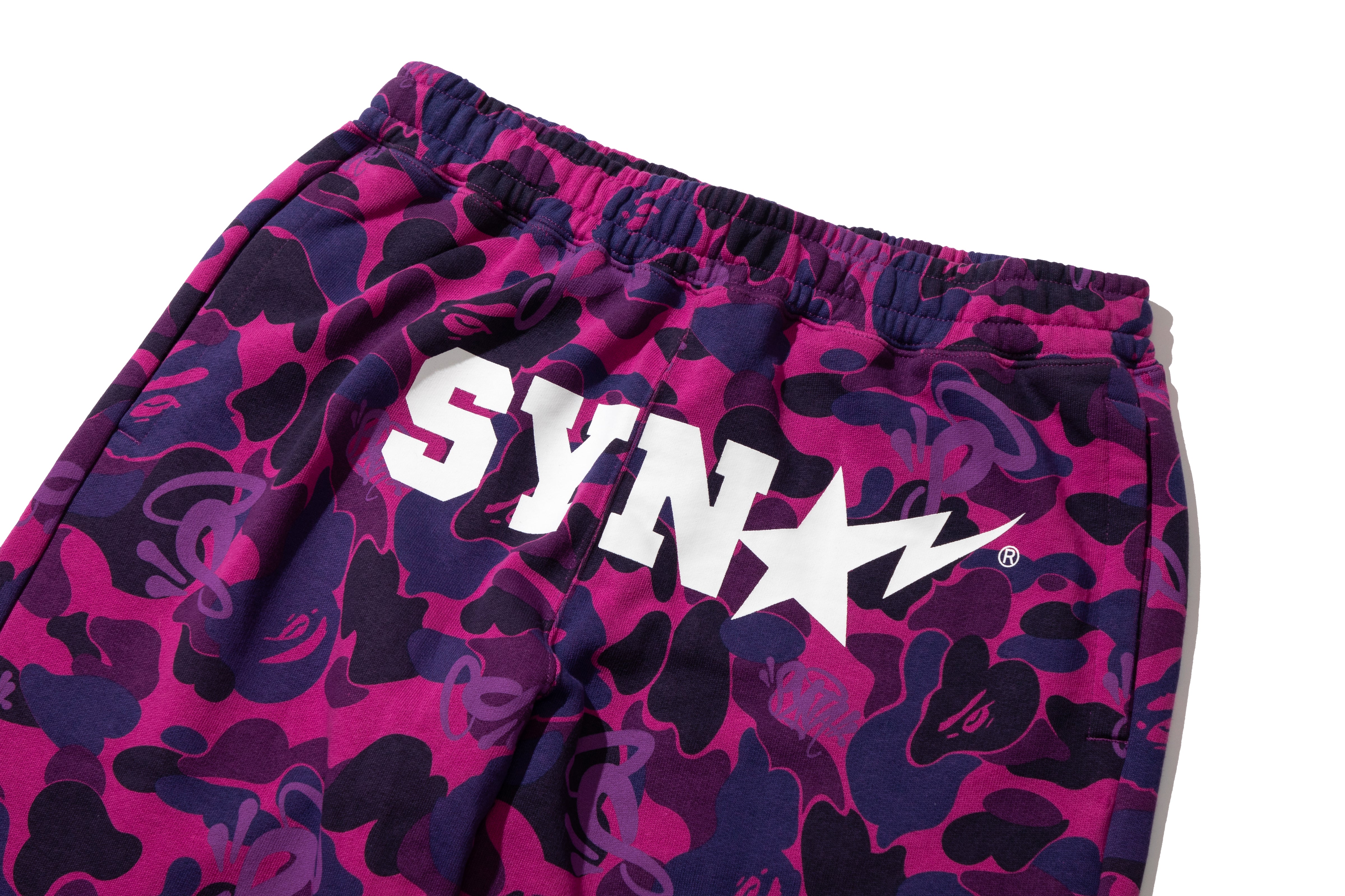 BAPE X SPOTIFY BY CENTRAL CEE CAMO RELAXED FIT SWEATPANTS – eu
