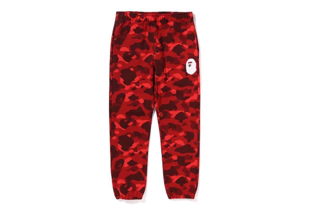 COLOR CAMO SWEAT PANTS
