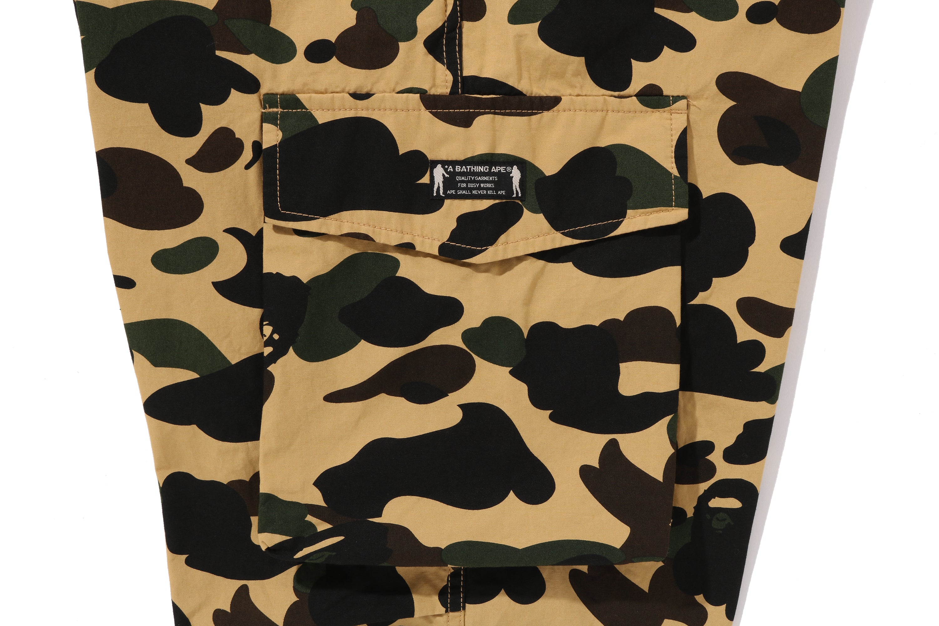 1ST CAMO REGULAR FIT 6 POCKET PANTS – eu.bape.com