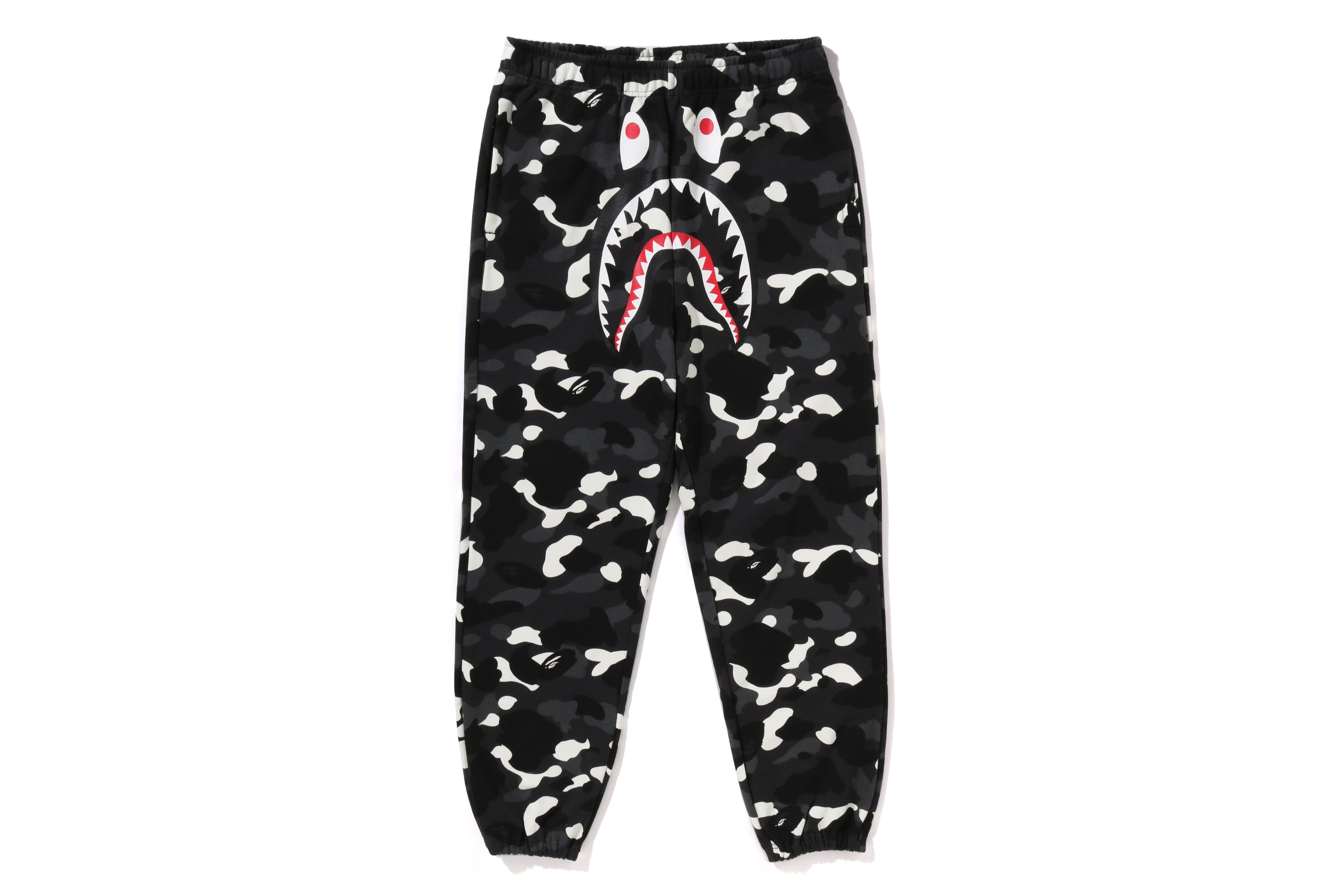 CITY CAMO SHARK RELAXED FIT SWEATPANTS – eu.bape.com