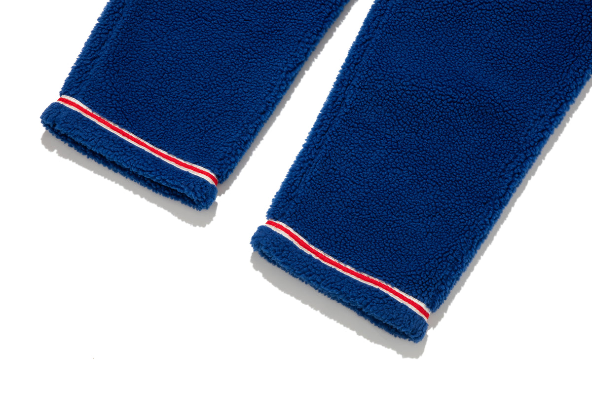 BAPE BY KAZUKI KURAISHI SHERPA DETACHABLE RELAXED FIT PANTS