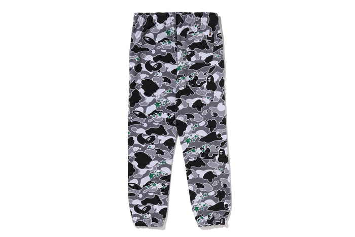 BAPE X HIDDEN STA CAMO SWEAT PANTS