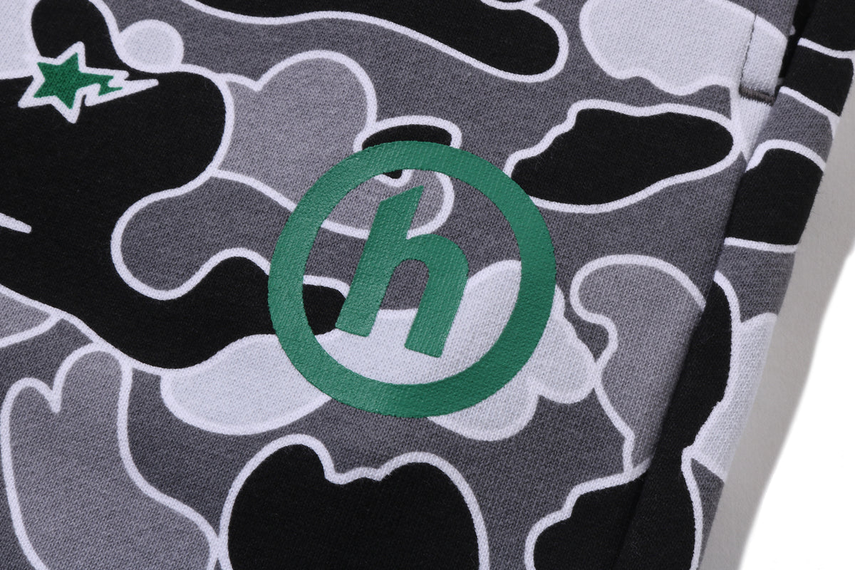 BAPE X HIDDEN STA CAMO SWEAT PANTS