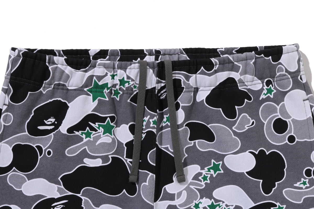 BAPE X HIDDEN STA CAMO SWEAT PANTS