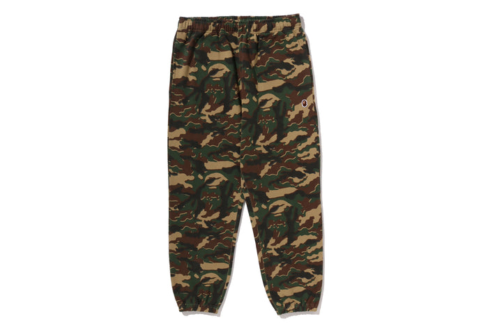 GLITCH WOODLAND CAMO RELAXED FIT SWEAT PANTS