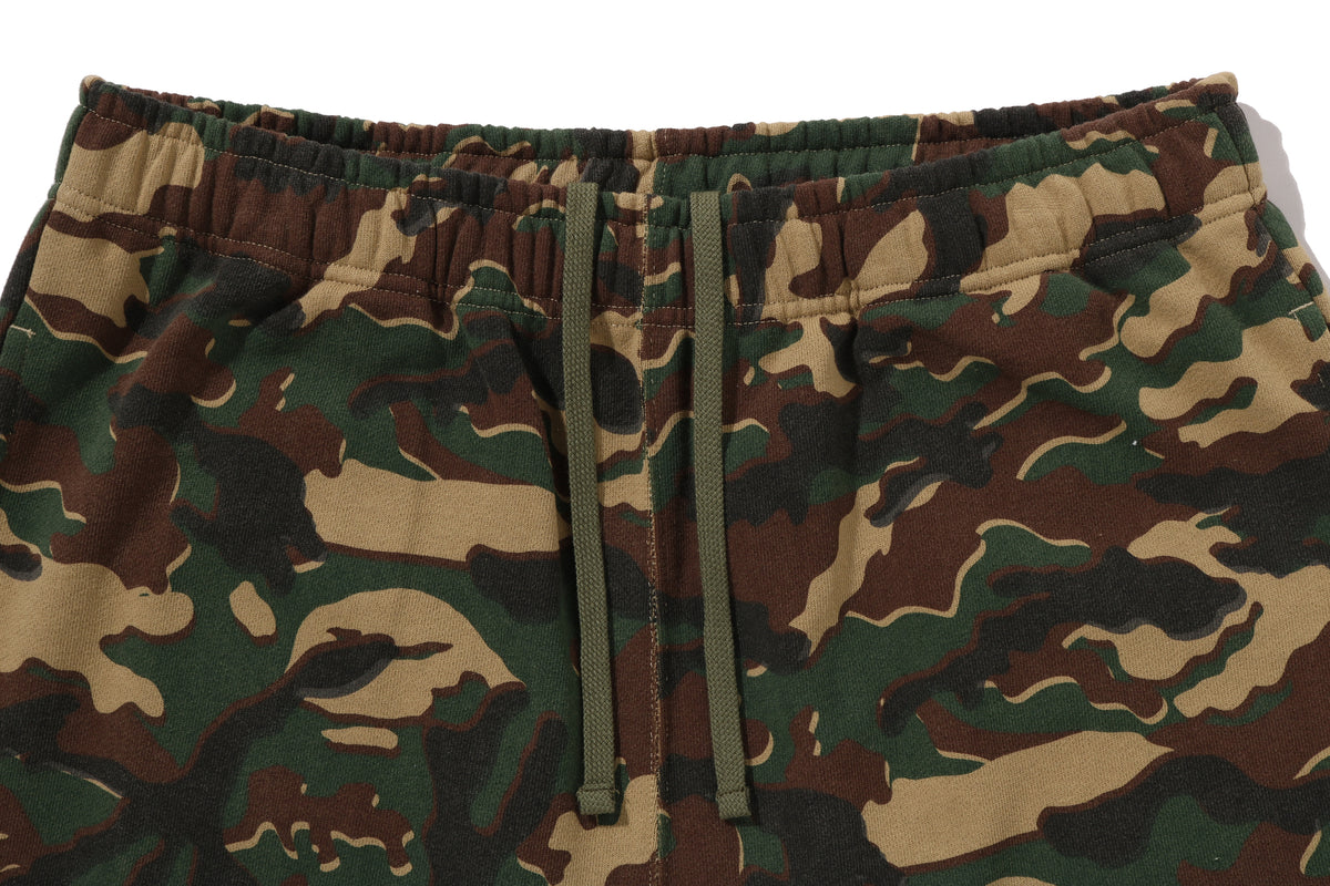 GLITCH WOODLAND CAMO RELAXED FIT SWEAT PANTS