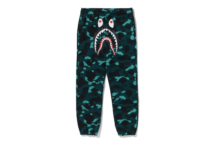 COLOR CAMO SHARK SWEAT PANTS
