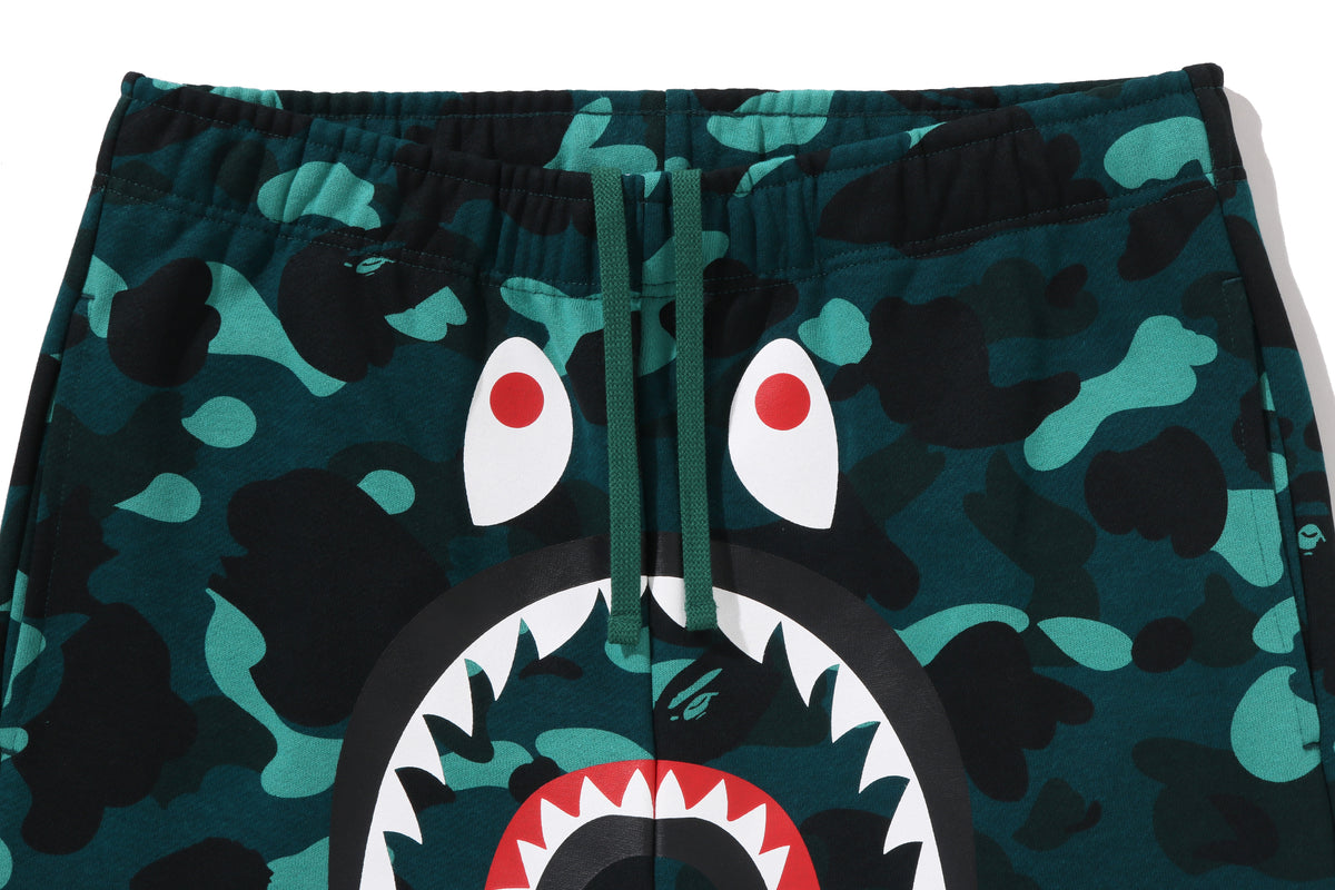COLOR CAMO SHARK SWEAT PANTS
