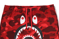 COLOR CAMO SHARK SWEAT PANTS