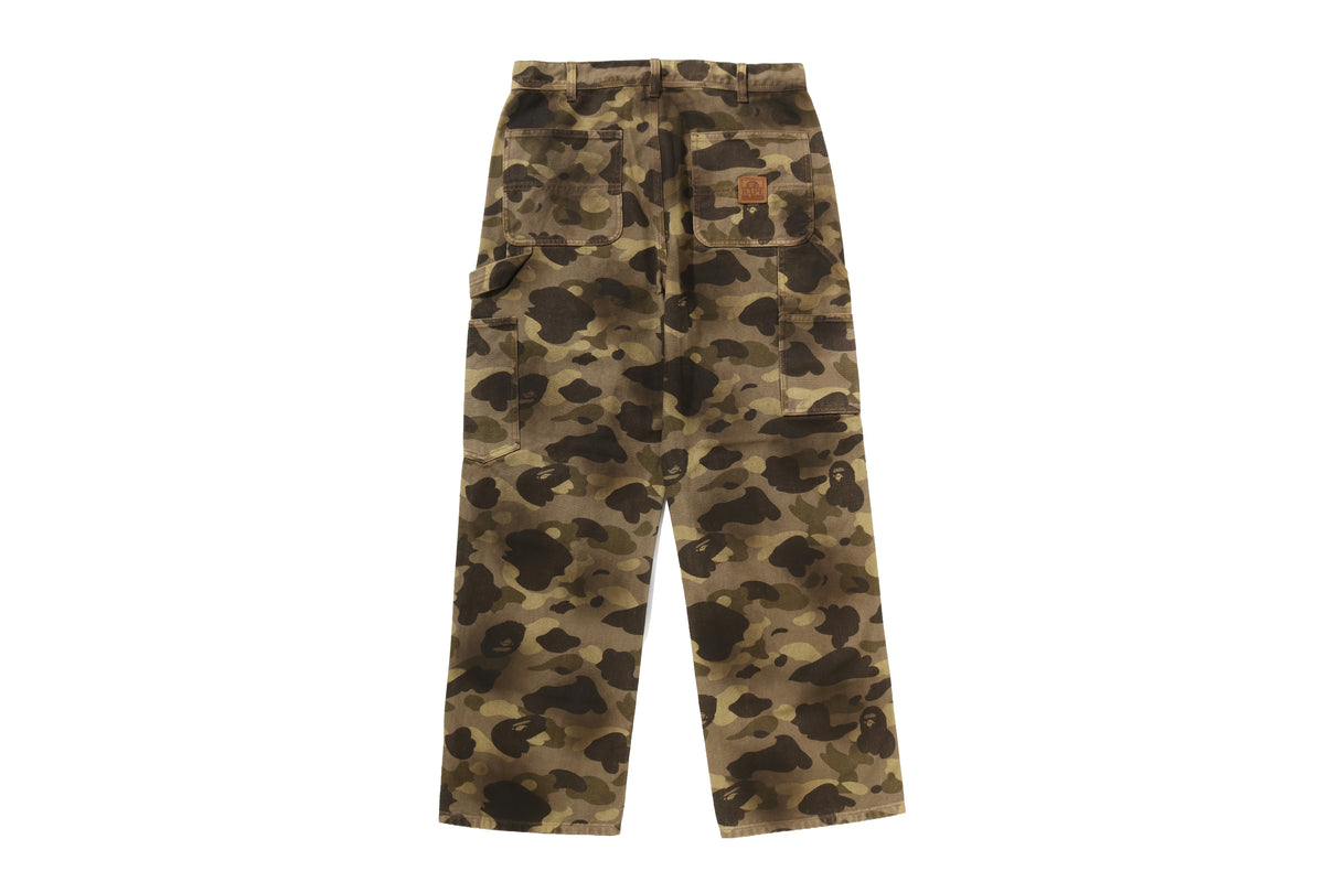 COLOR CAMO RELAXED FIT WORK PANTS