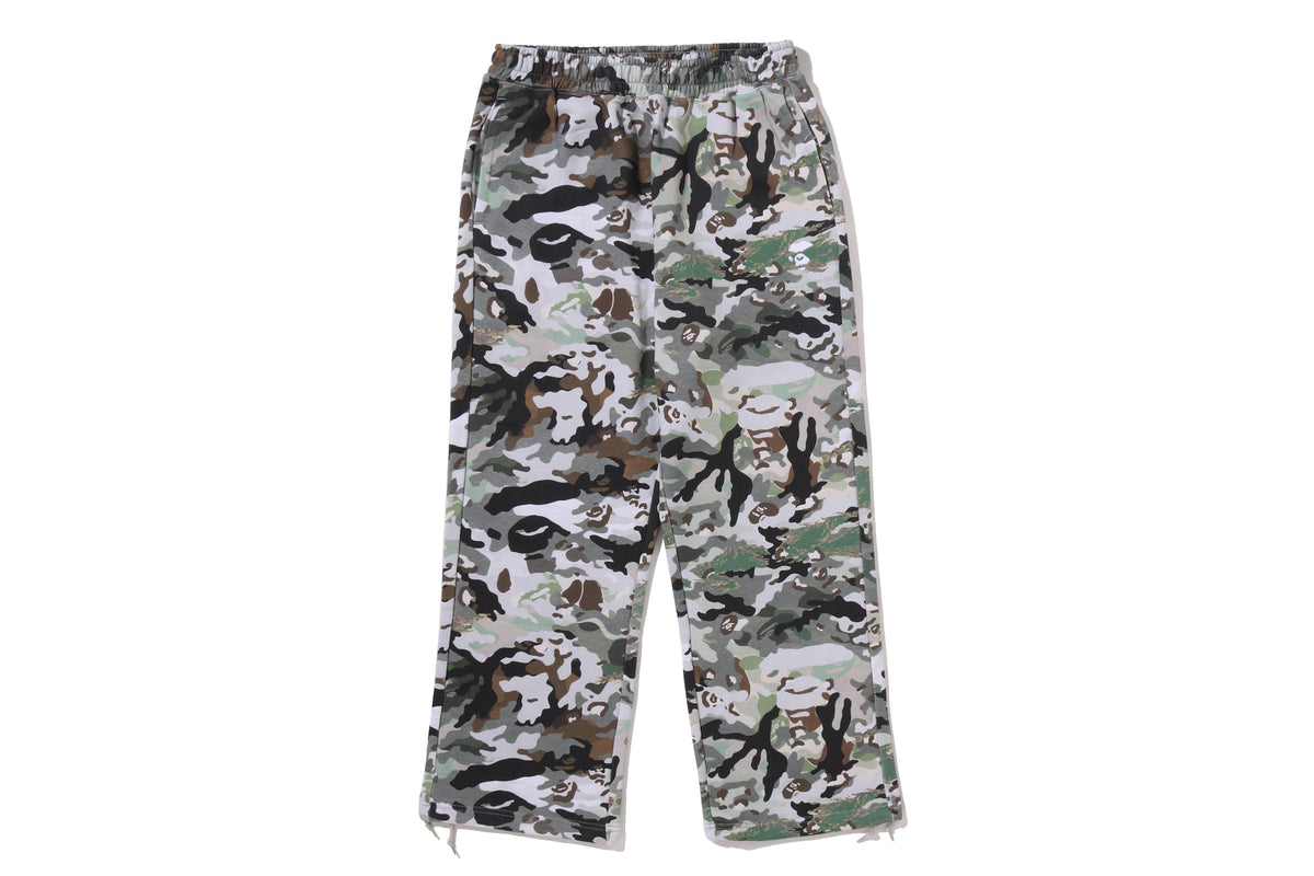 HYBRID CAMO APE FACE LOGO RELAXED FIT SWEATPANTS
