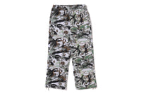 HYBRID CAMO APE FACE LOGO RELAXED FIT SWEATPANTS