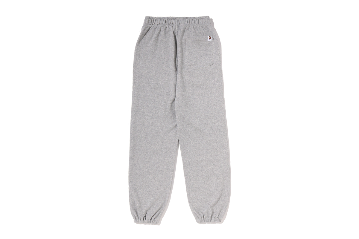 APE HEAD ONE POINT WIDE SWEAT PANTS LADIES