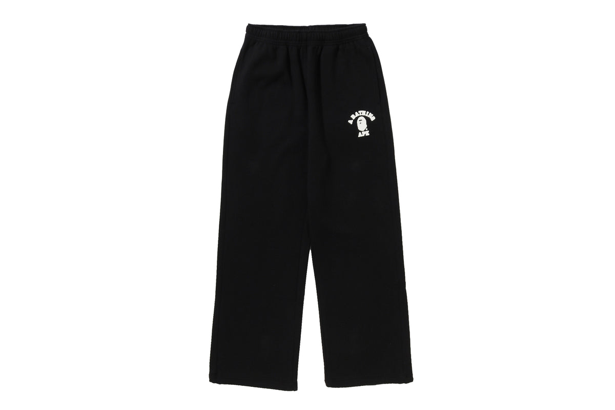 COLLEGE STRAIGHT SWEAT PANTS LADIES