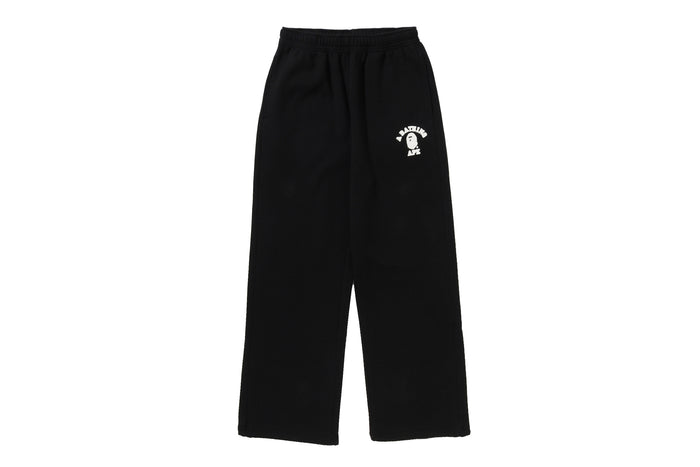 COLLEGE STRAIGHT SWEAT PANTS LADIES