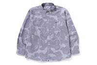 STRIPE CAMO RELAXED FIT SHIRT MENS