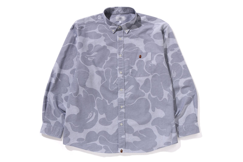 STRIPE CAMO RELAXED FIT SHIRT MENS