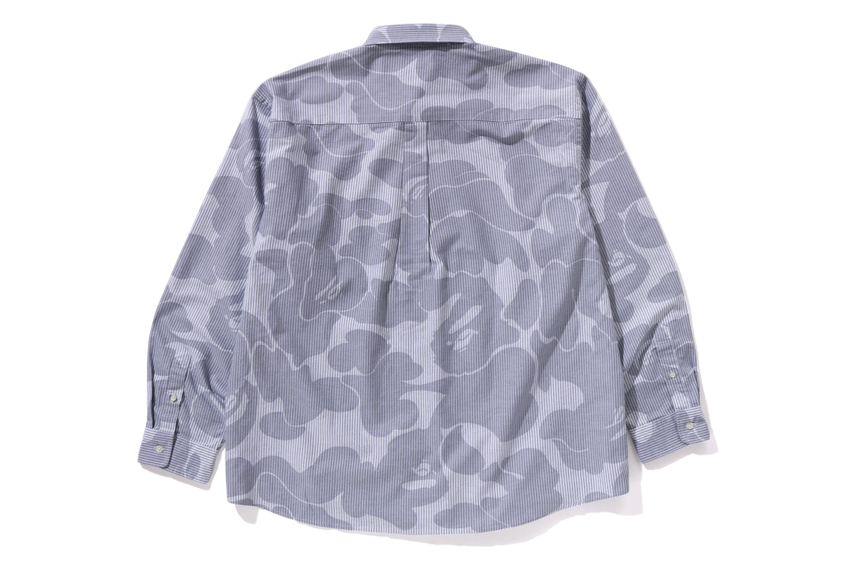 STRIPE CAMO RELAXED FIT SHIRT MENS