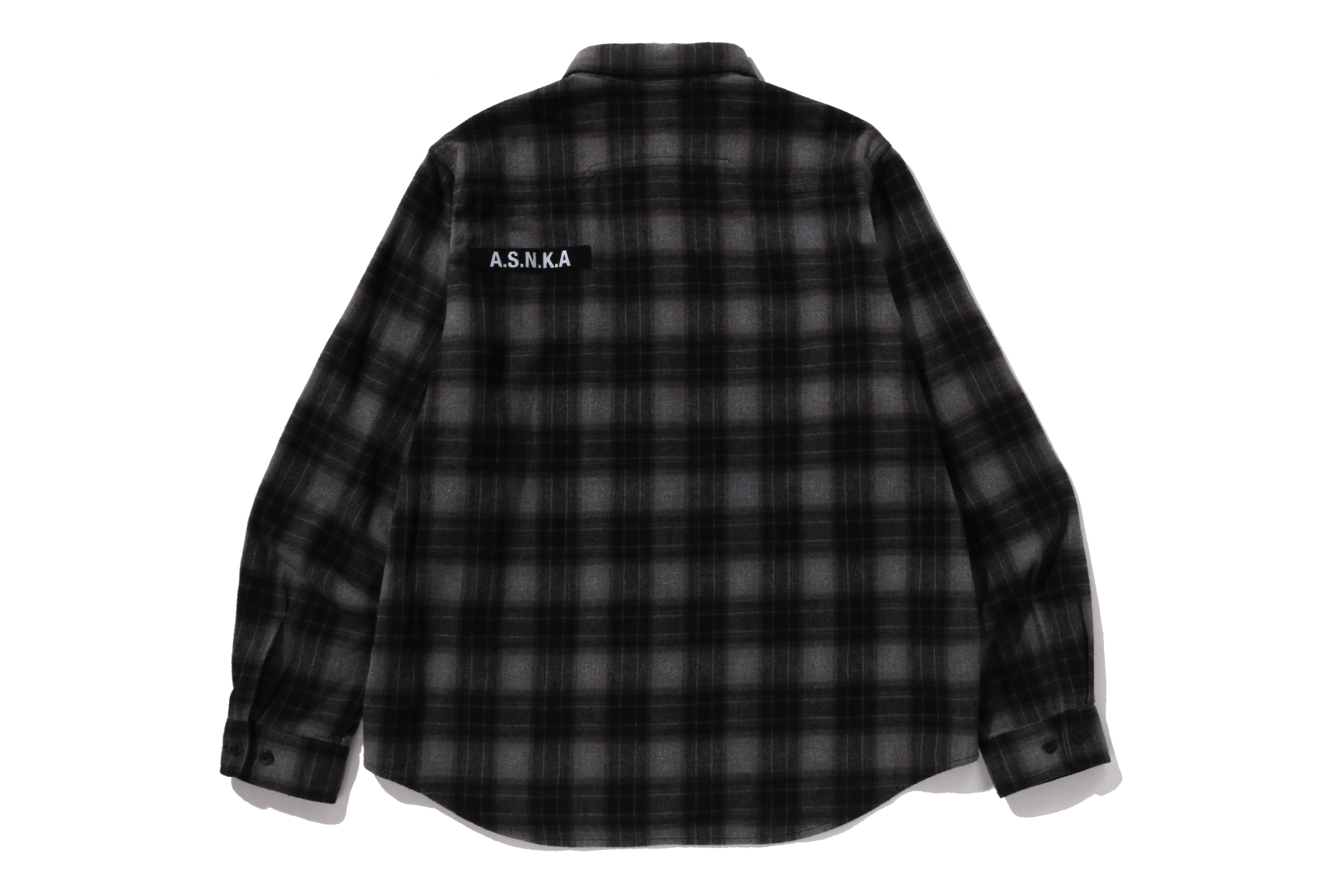 FLANNEL CHECK TACTICAL SHIRT – eu.bape.com