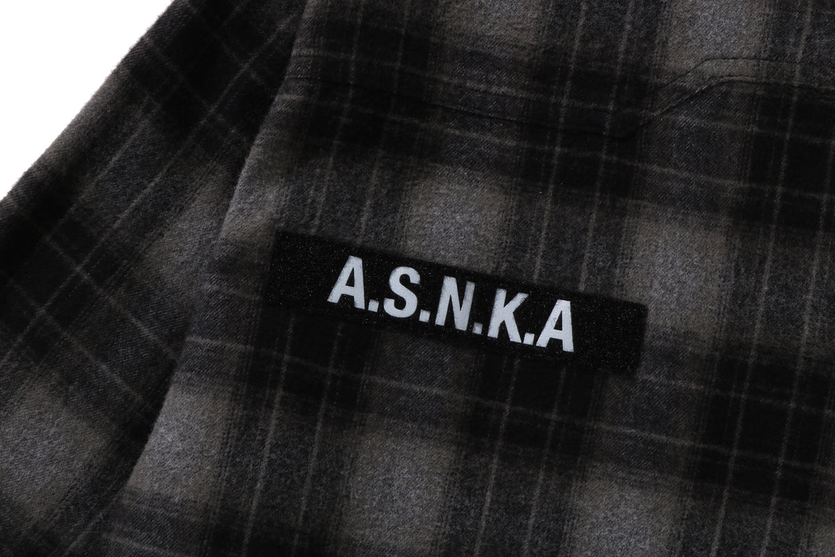 FLANNEL CHECK TACTICAL SHIRT
