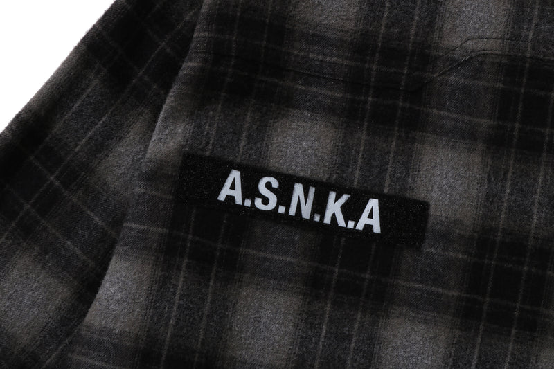 FLANNEL CHECK TACTICAL SHIRT