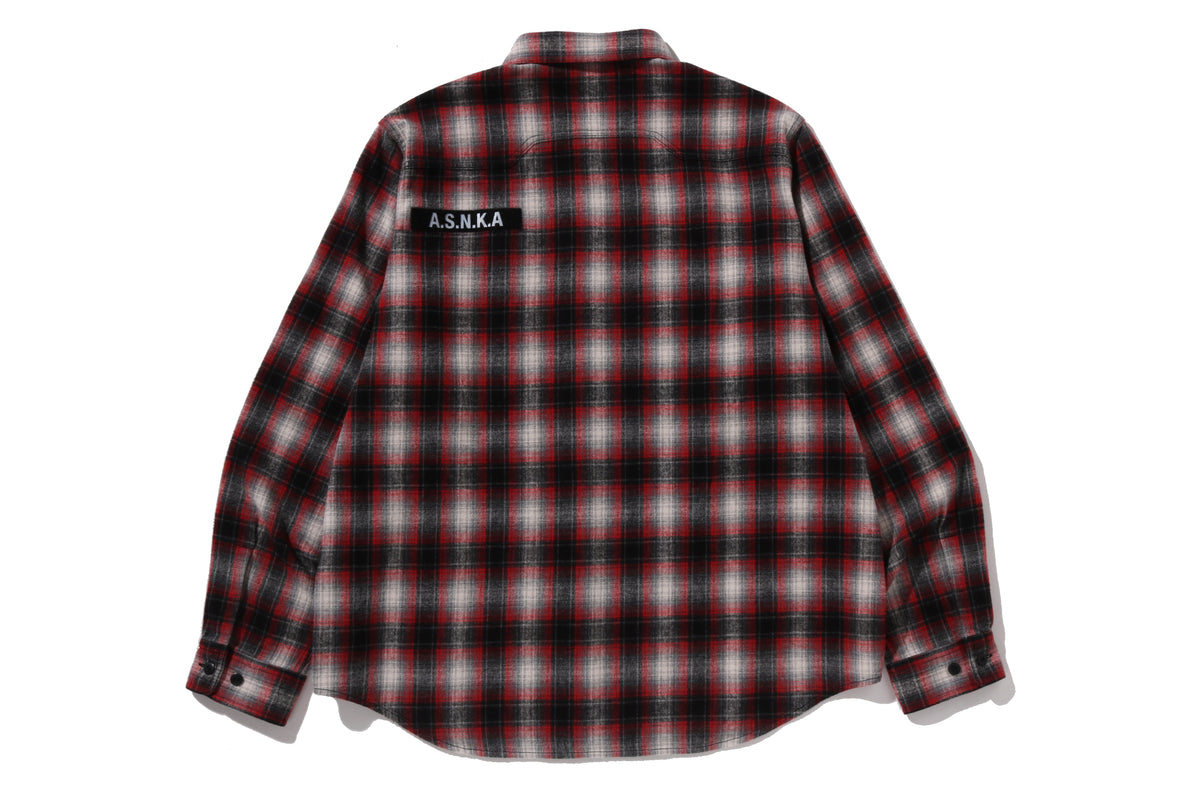FLANNEL CHECK TACTICAL SHIRT