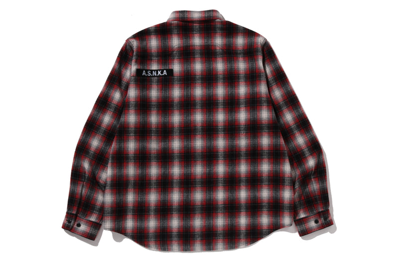 FLANNEL CHECK TACTICAL SHIRT