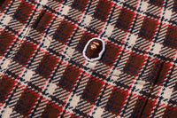 BAPE CHECK ZIP SHIRT