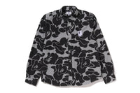 SOLID CAMO ONE POINT RELAXED FIT LS SHIRT