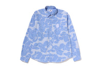 SOLID CAMO ONE POINT RELAXED FIT LS SHIRT