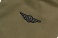 MULTI MOTIF RELAXED ARMY LS SHIRT