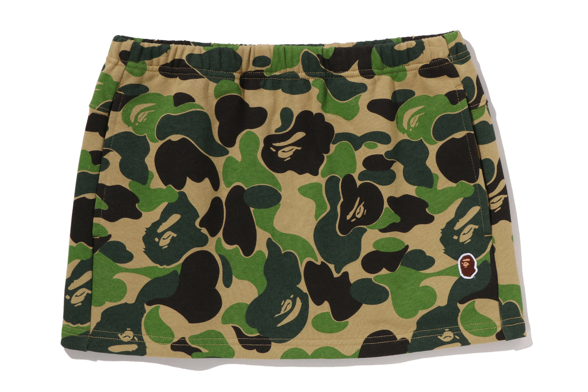 ABC CAMO SWEAT SKIRT LADIES