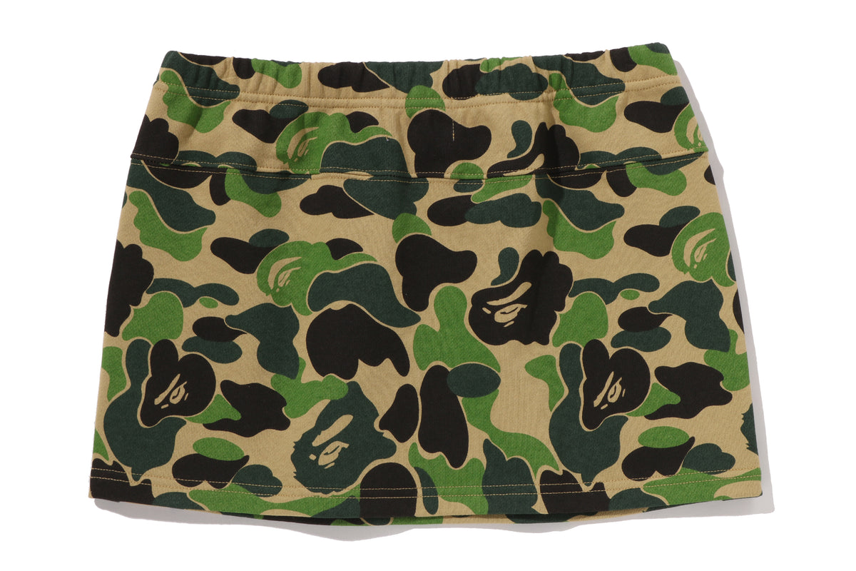 ABC CAMO SWEAT SKIRT LADIES