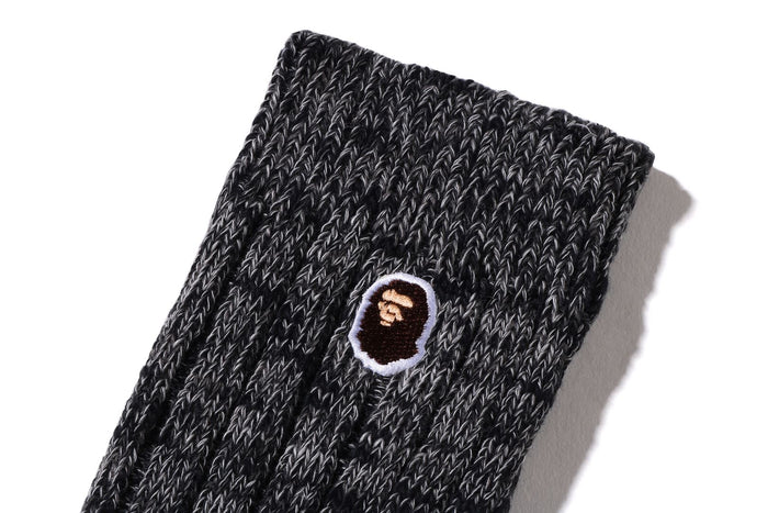 APE HEAD ONE POINT SOCKS MENS