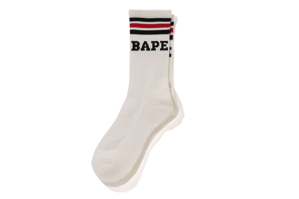 BAPE STRIPE SOCKS MENS