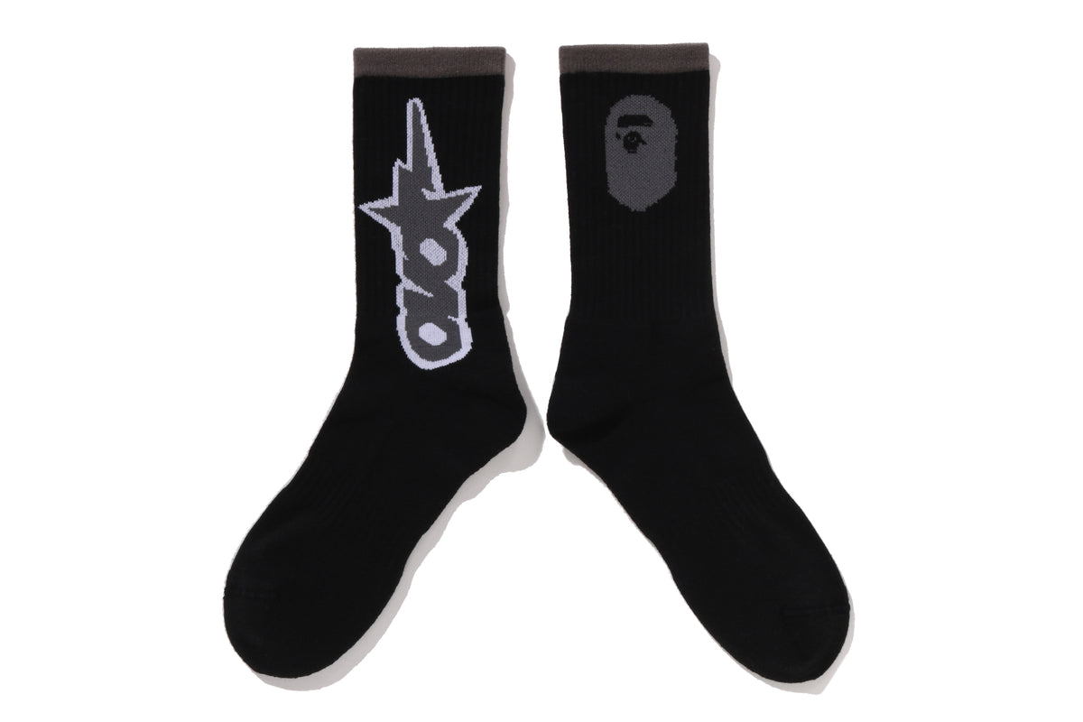 BAPE X OVO OVO STA ATHLETIC SOCKS