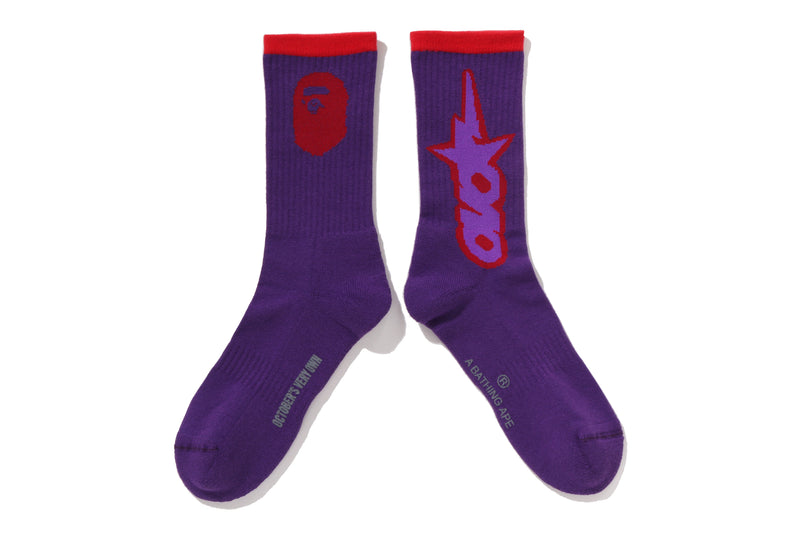 BAPE X OVO OVO STA ATHLETIC SOCKS