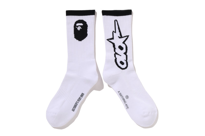 BAPE X OVO OVO STA ATHLETIC SOCKS