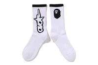 BAPE X OVO OVO STA ATHLETIC SOCKS